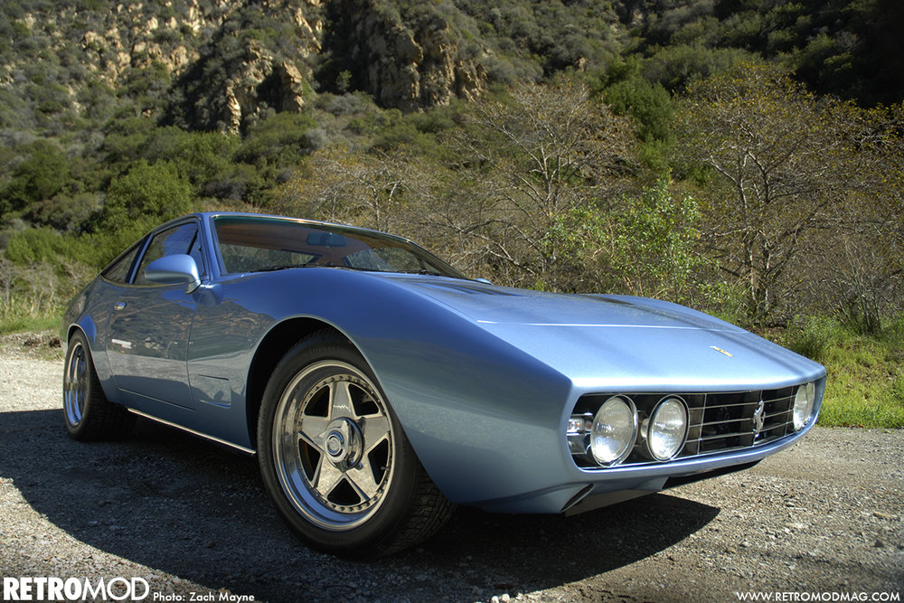 Ferrari 365 GTC/4 with rebuilt, high performance V12 engine