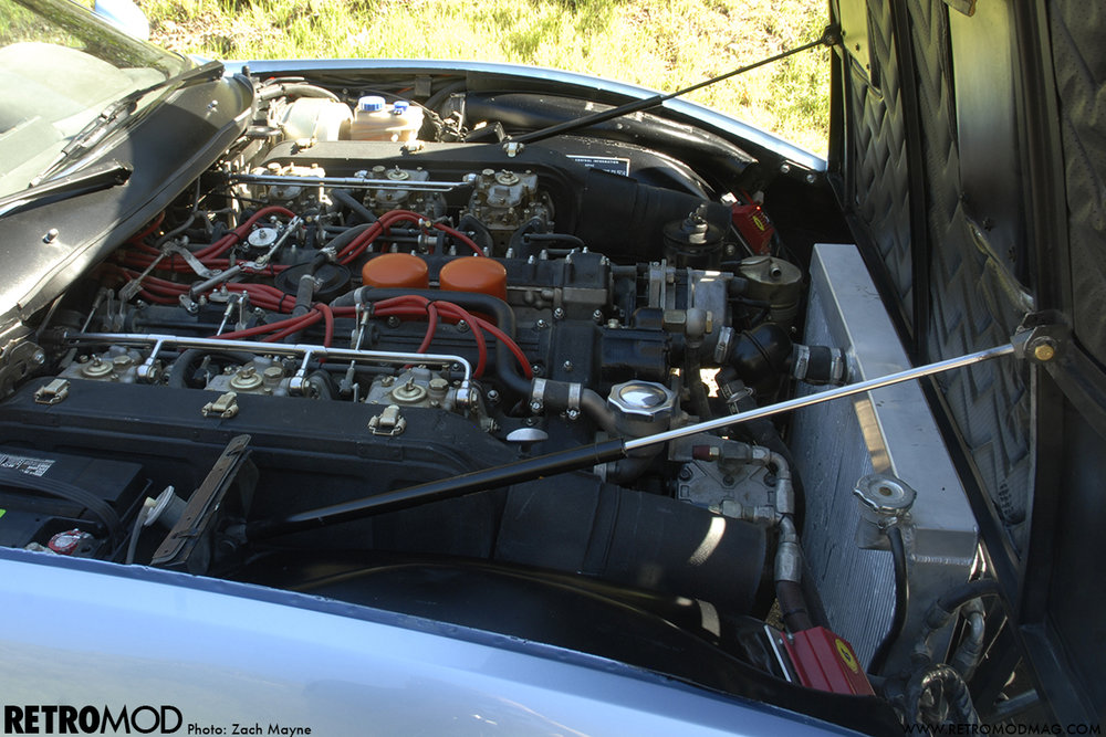 Ferrari 365 GTC/4 with rebuilt, high performance V12 engine