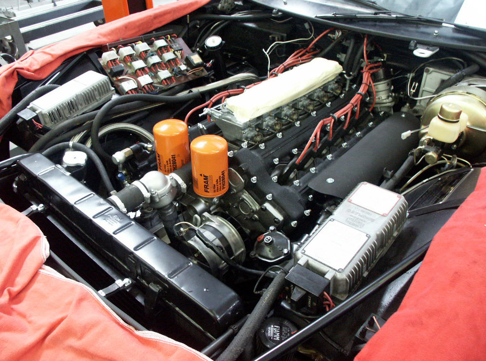 Ferrari 365 GTB/4 Daytona Hot Rod/Restomod with high performance rebuilt engine, brakes, wheels and suspension