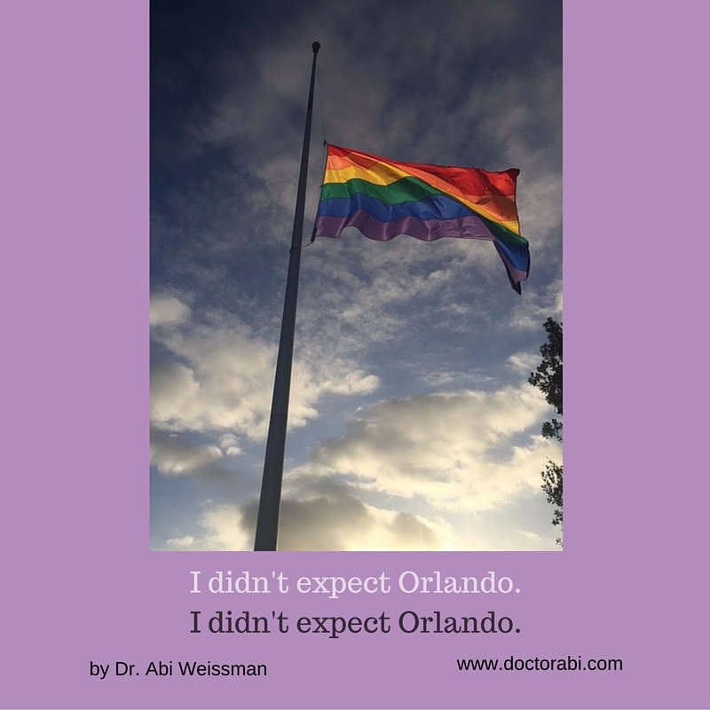 I didn't expect Orlando.