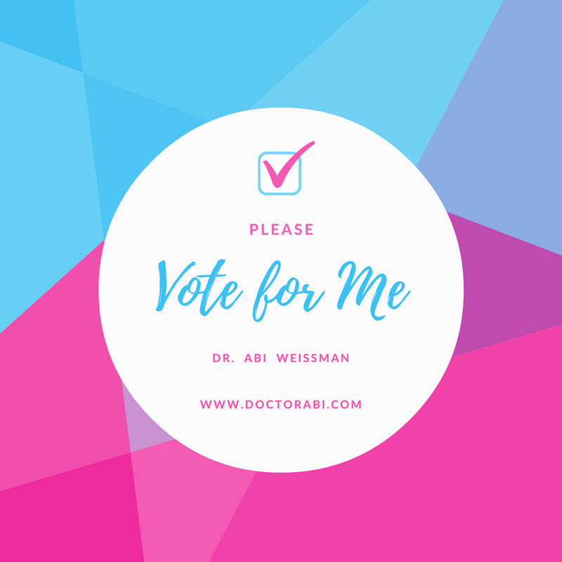 Please vote for me!