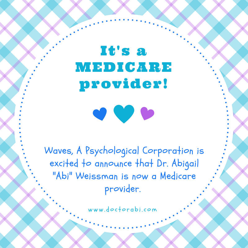 It's a MEDICARE provider!