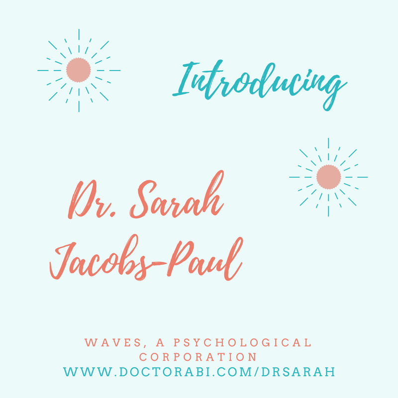 Introducing Dr. Sarah Jacobs-Paul