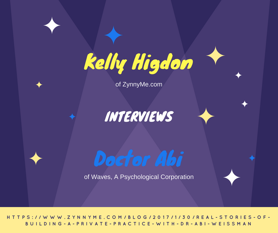 Interviewed: Kelly Higdon Interviews Doctor Abi