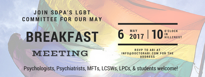 SDPA LGBT May 2017 Meeting Fun