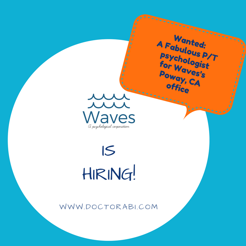 Waves is hiring! (Please Inquire within)
