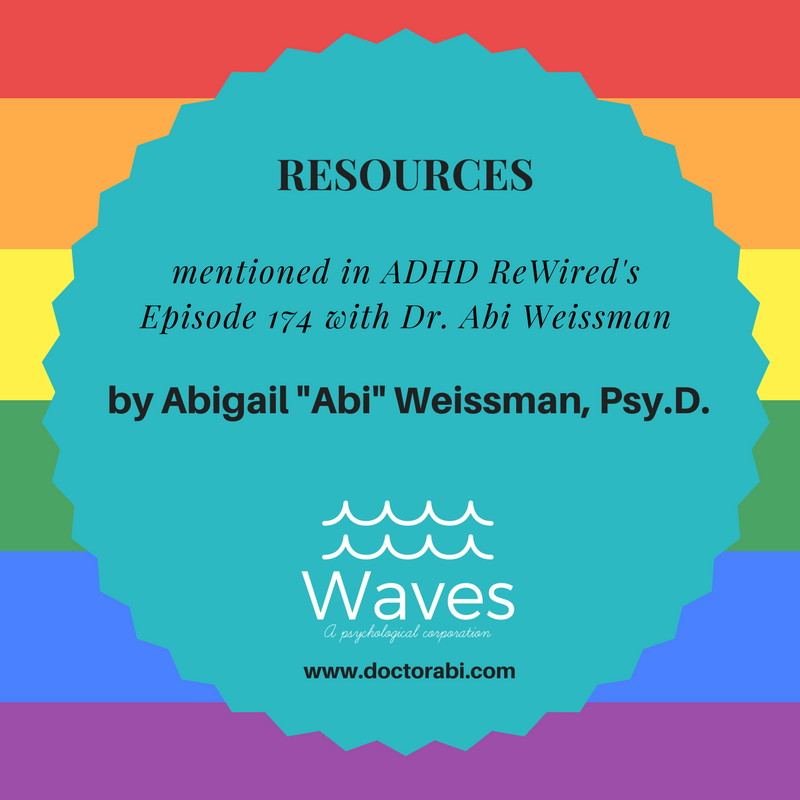 Resources mentioned in ADHD Rewired Podcast, Episode 174