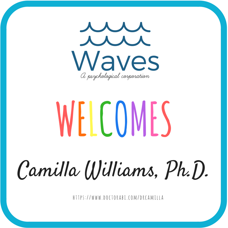 Waves Welcomes Camilla Williams, Ph.D.
