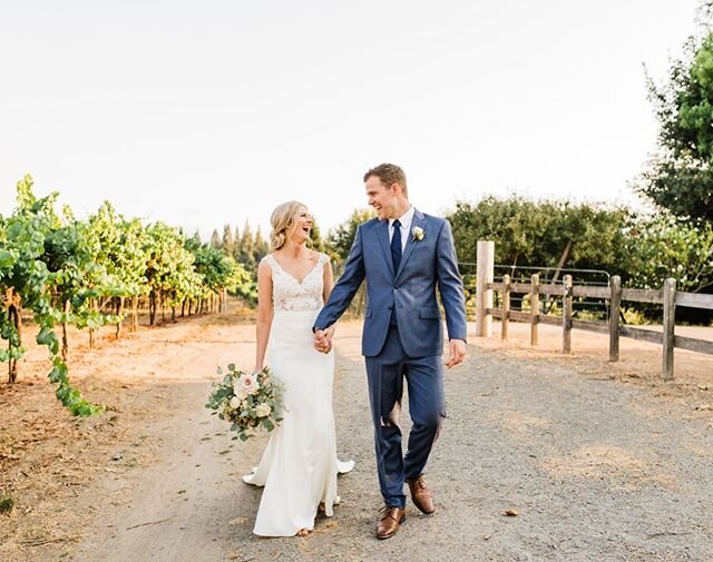 Matt + Shasta in the golden CA Napa sunshine ☀️