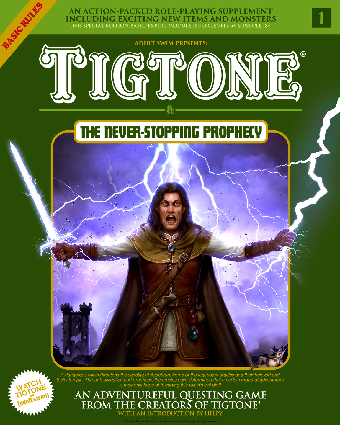 Tigtone &amp; the Never-Stopping Prophecy (TTRPG Adventure)