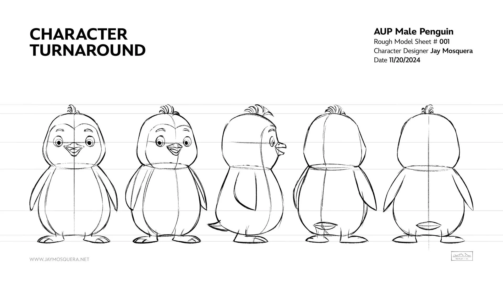 AUP Penguin_Character Turnaround_Rough.jpg