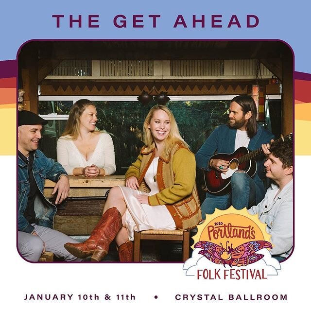 ✨💜 2020 Portland Folk Festival is just DAYS away!!! We are so excited to be a part of this amazing lineup of Portland-based music makers at @crystalballroom Get your tickets now at the link in our bio. This crew hits at 9:55 PM on Saturday night!💜✨