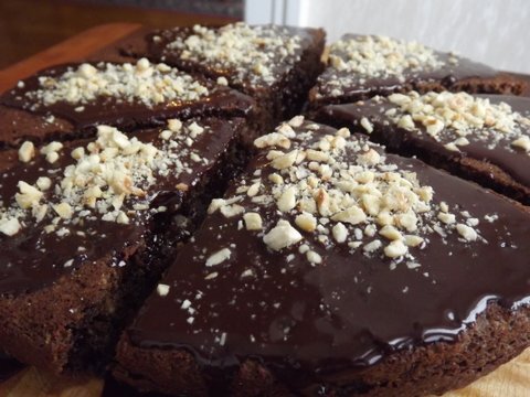 Chocolate Hazelnut Green Bean Muffin Pizza