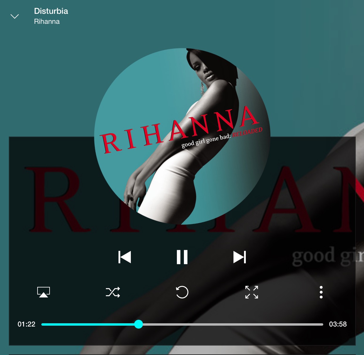 Disturbia by Rihanna