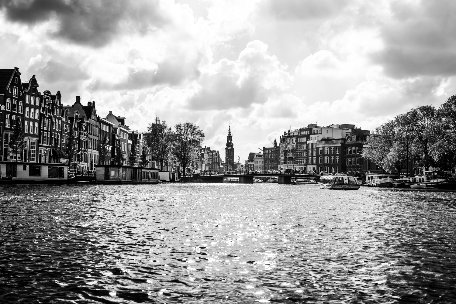 view from the boat
