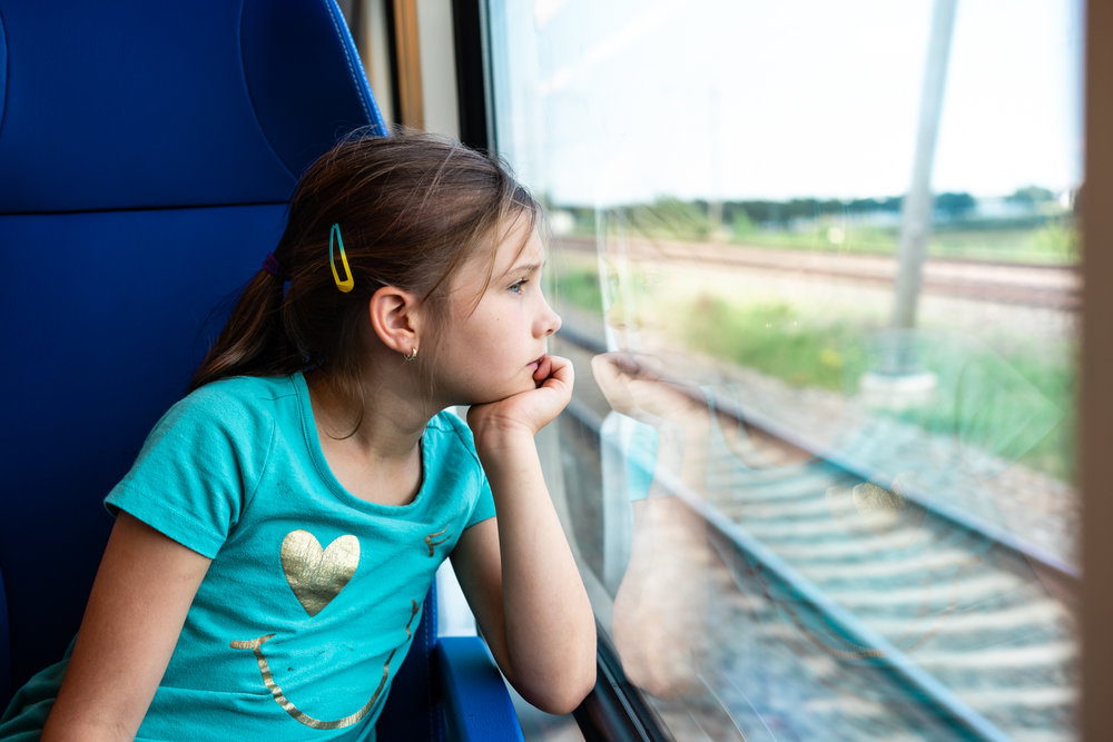 on the train to Weesp