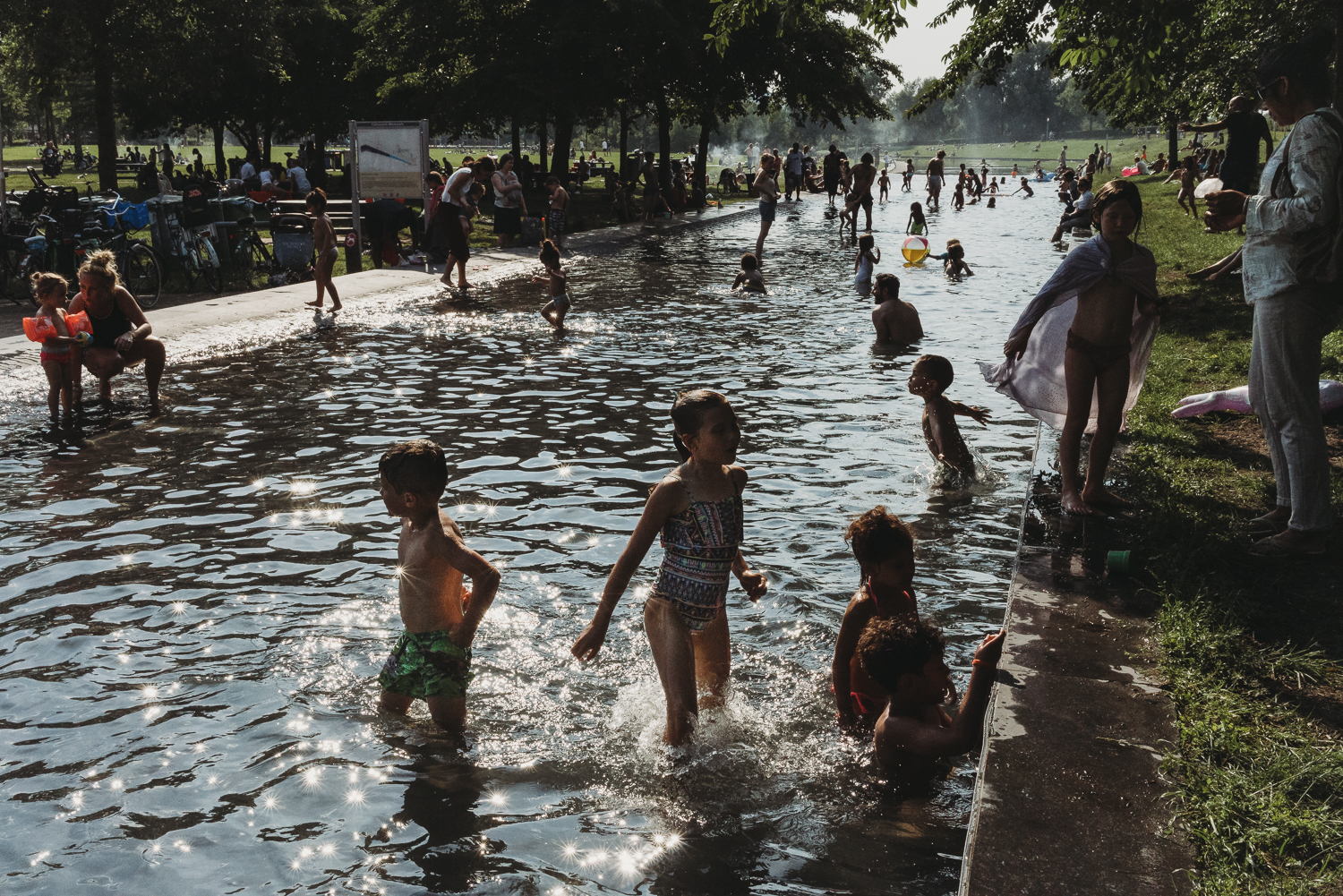 swimming in Westerpark!