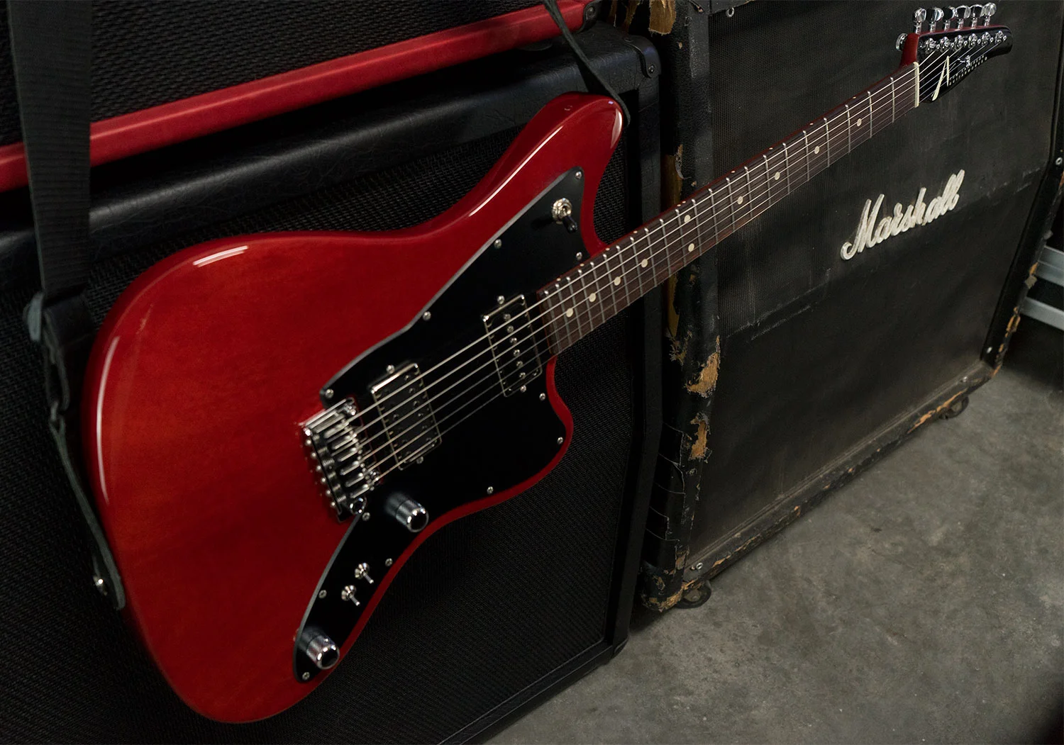 Superbird in Transparent red
