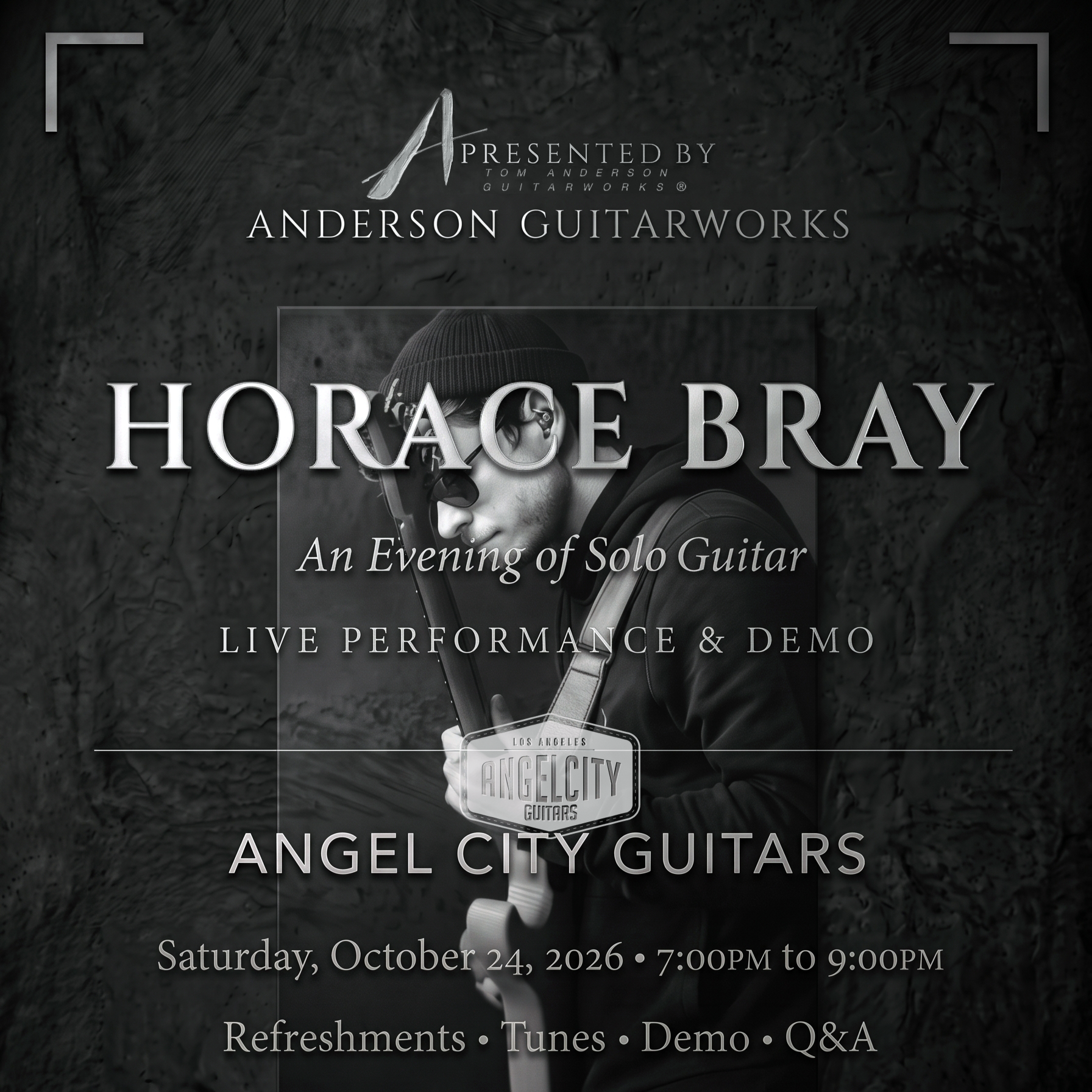 Horace Bray at Angel City Guitars