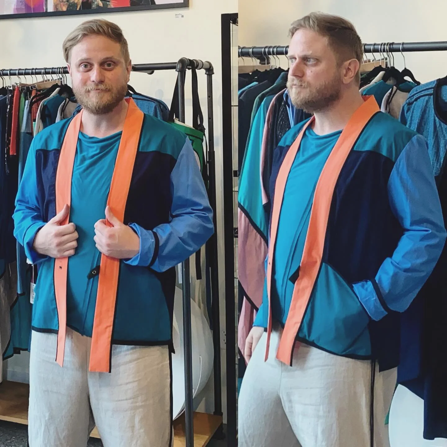 @thefittingroommpls today until 5! come and check us out at 3937 market street in Edina @50thandfrance @nolanmains so much cool locally made designer pieces!!
#designer #fashion #mensfashion #womensfashion #unisex #genderlessfashion #nonbinary #non