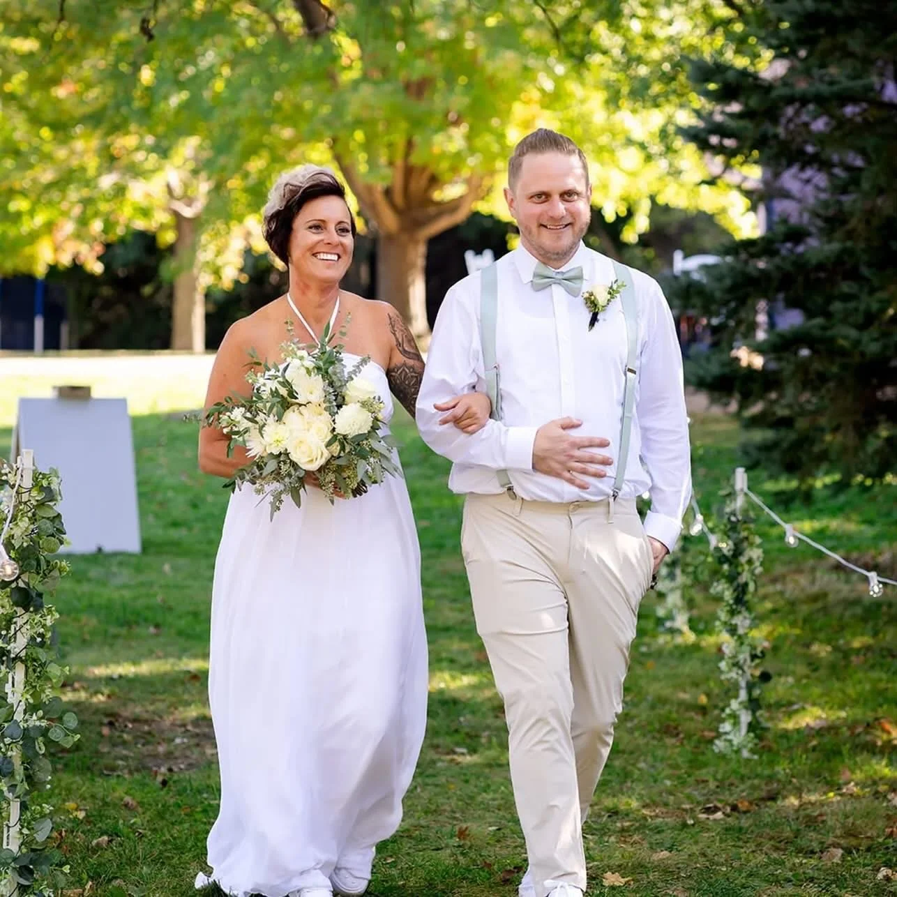 Last month I had the honor of making my beautiful big sister her wedding dress and walking her down the aisle. While I don&rsquo;t normally make a lot of gowns, she trusted me with the endeavor and i think she looked stunning!! maybe there will be mo