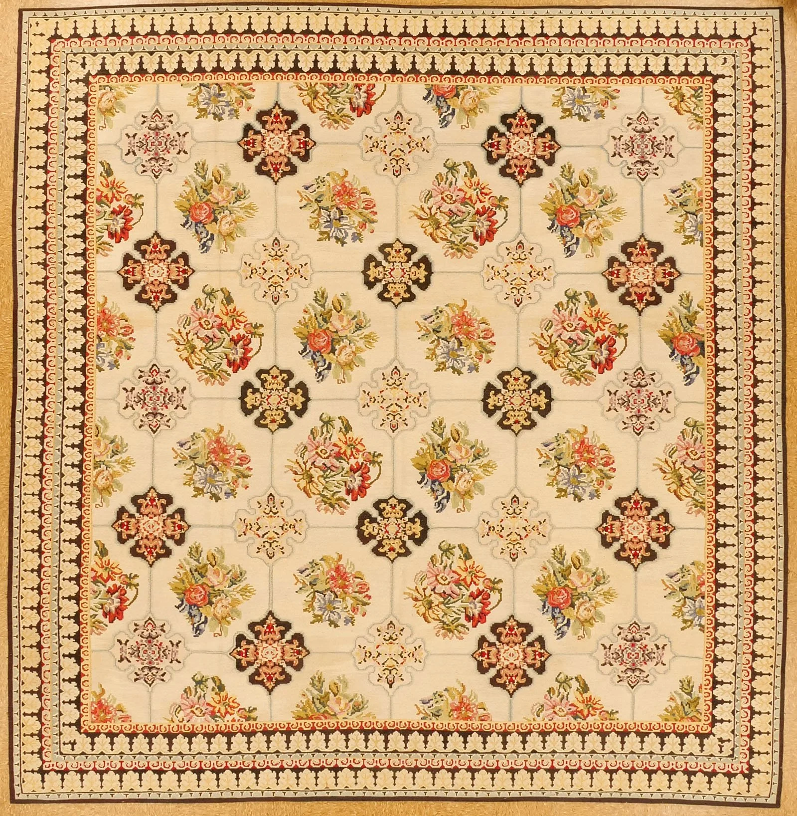 12 x 12.3 Abadjian Aubusson Rug 911-C