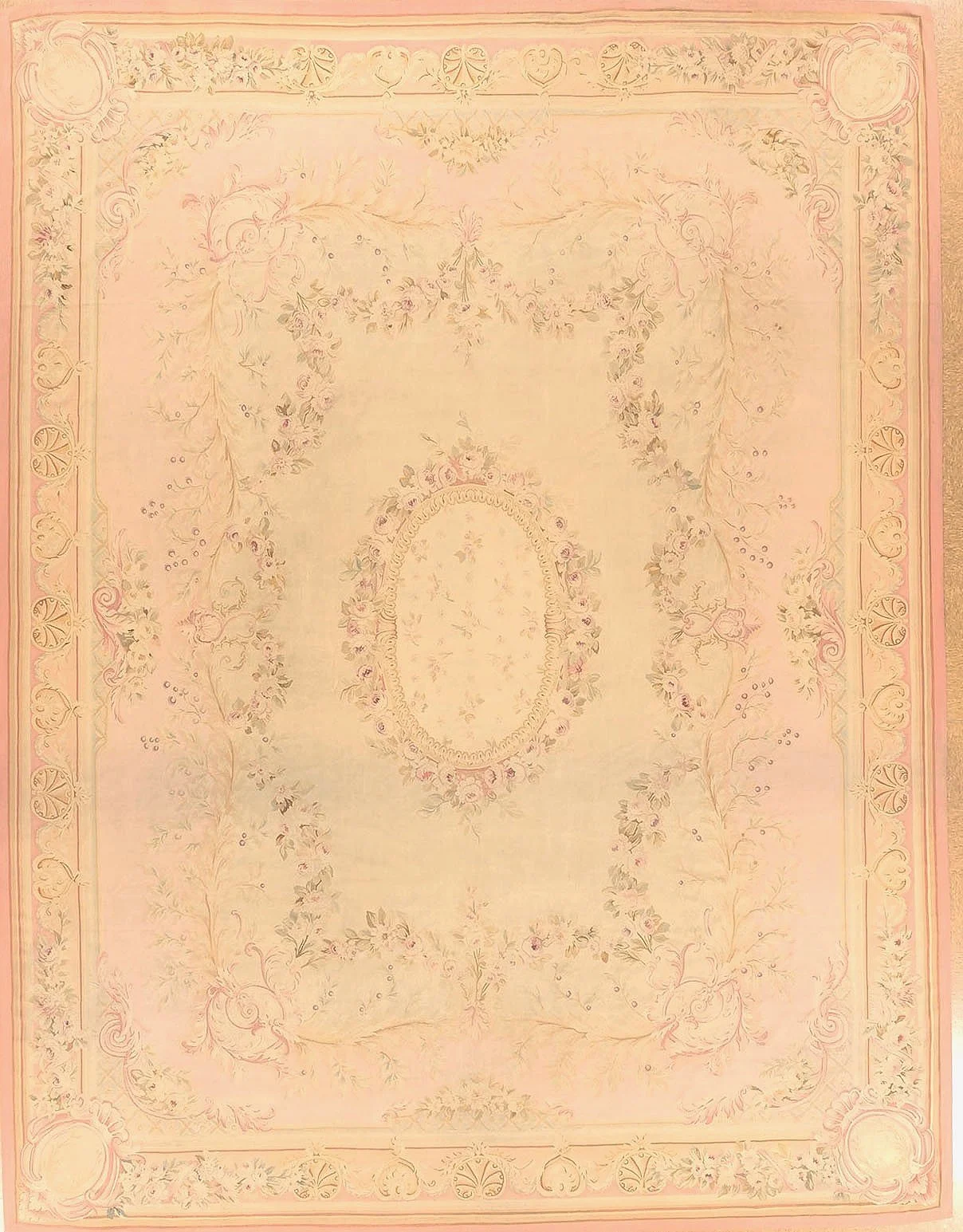 antique aubusson rug