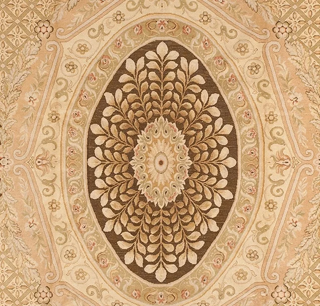 Romania High Low Weave Savonnerie Rug