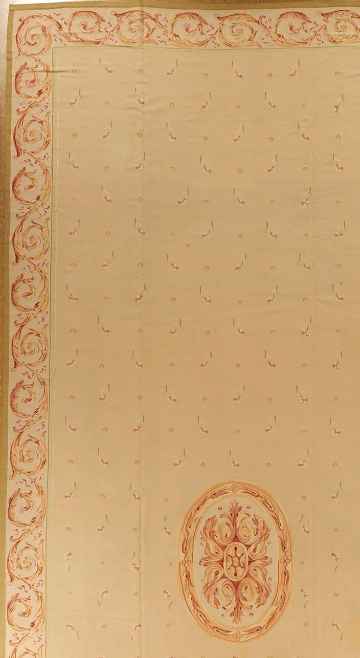 Antique Aubusson Rug