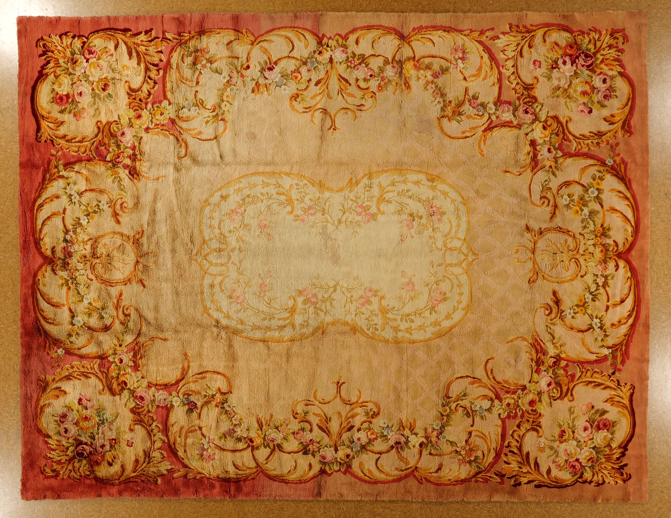 French Antique Savonnerie Rug