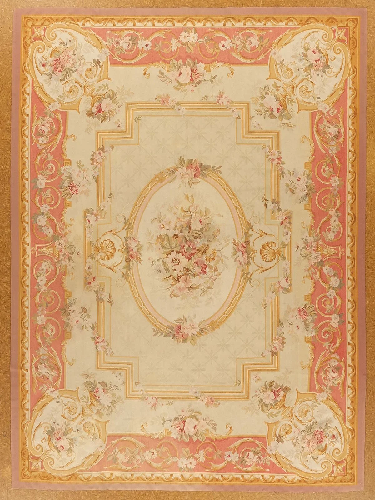 8.10 x 12 Aubusson Rug 104-R