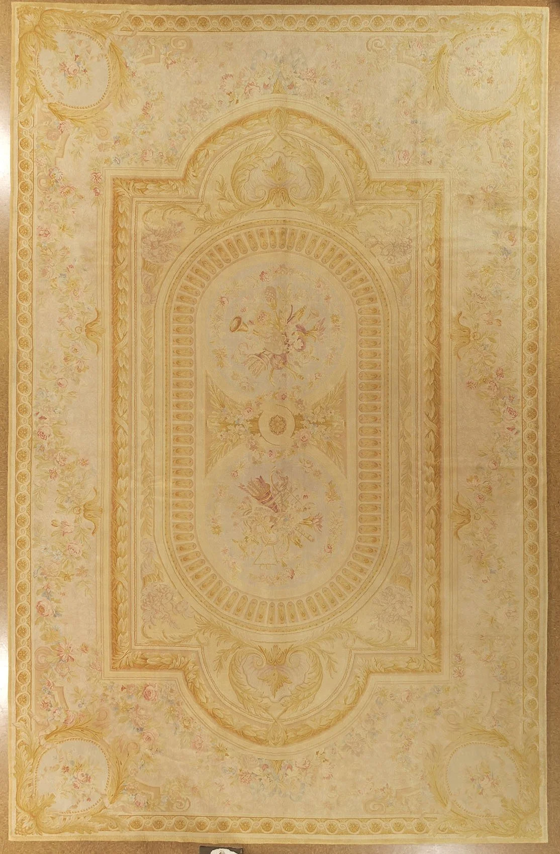12.9 x 19.9 Savonnerie Rug WS-151 Louis XVI Style