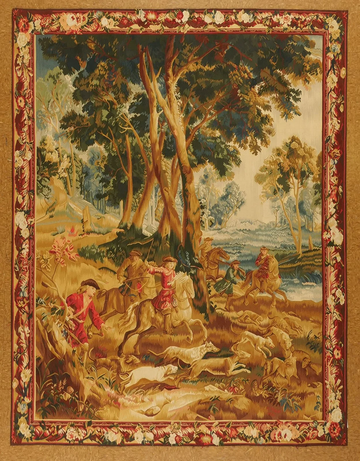 8.10 x 6.10 Aubusson Tapestry 9617