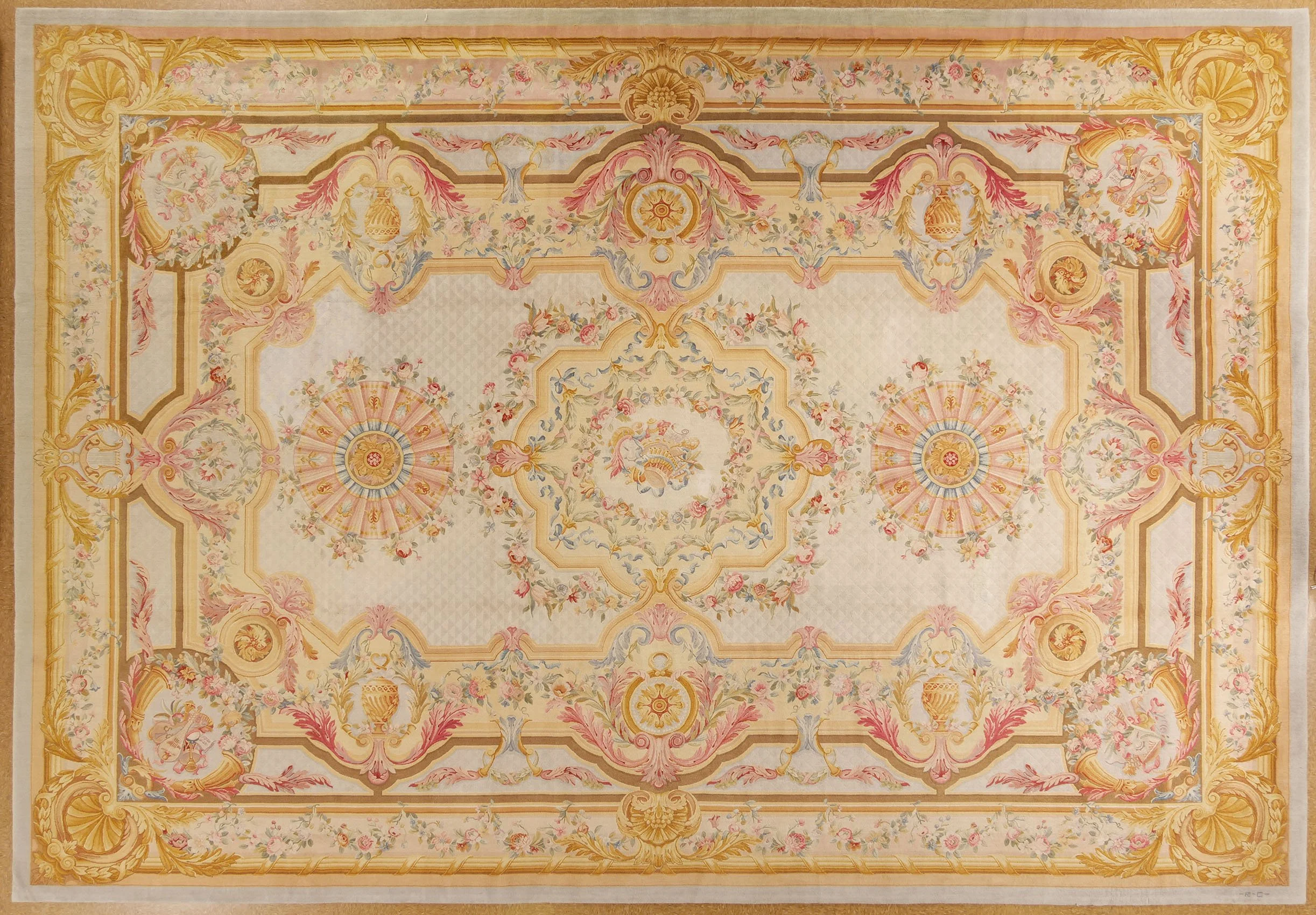 13.10 x 20 Savonnerie Rug 36Q S-124 Louis XVI Style