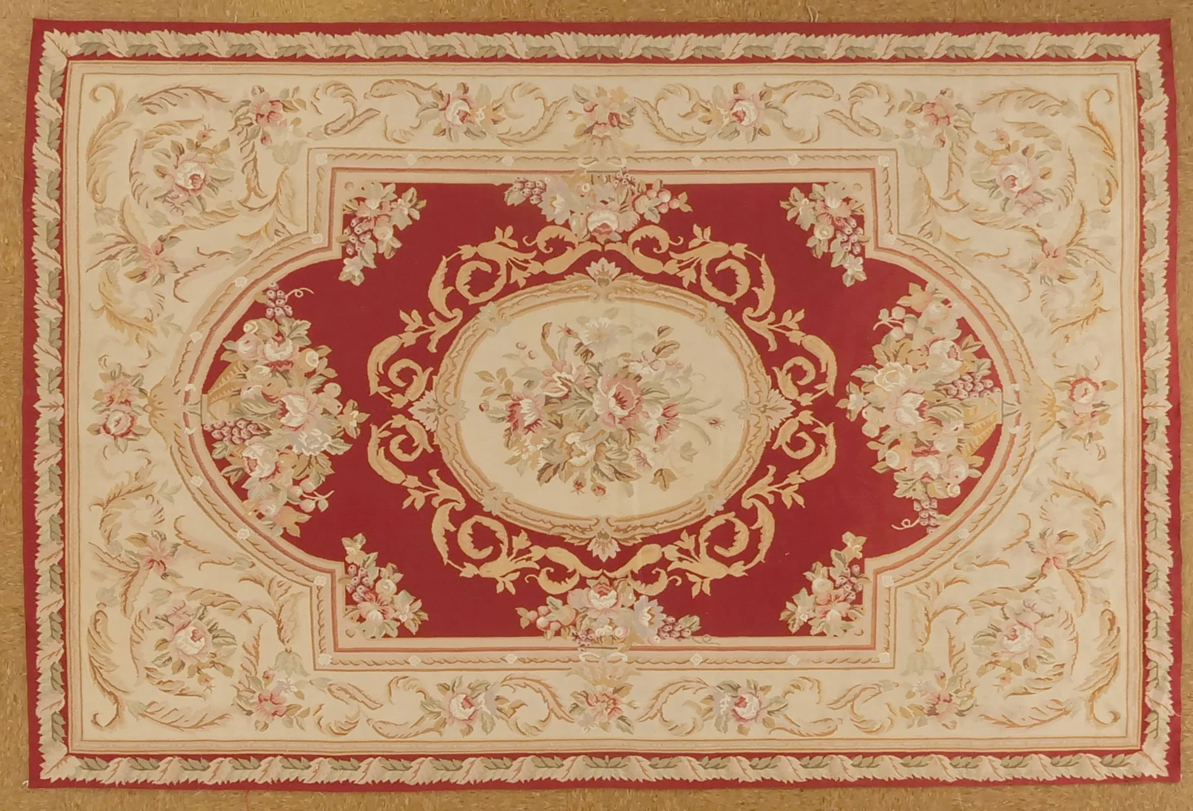 6.1 x 9.2 Aubusson Carpet 9635