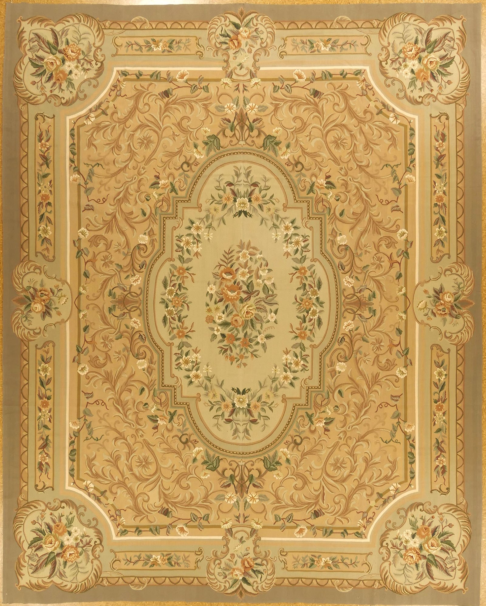 12.1 x 15.2 Aubusson Carpet 9645