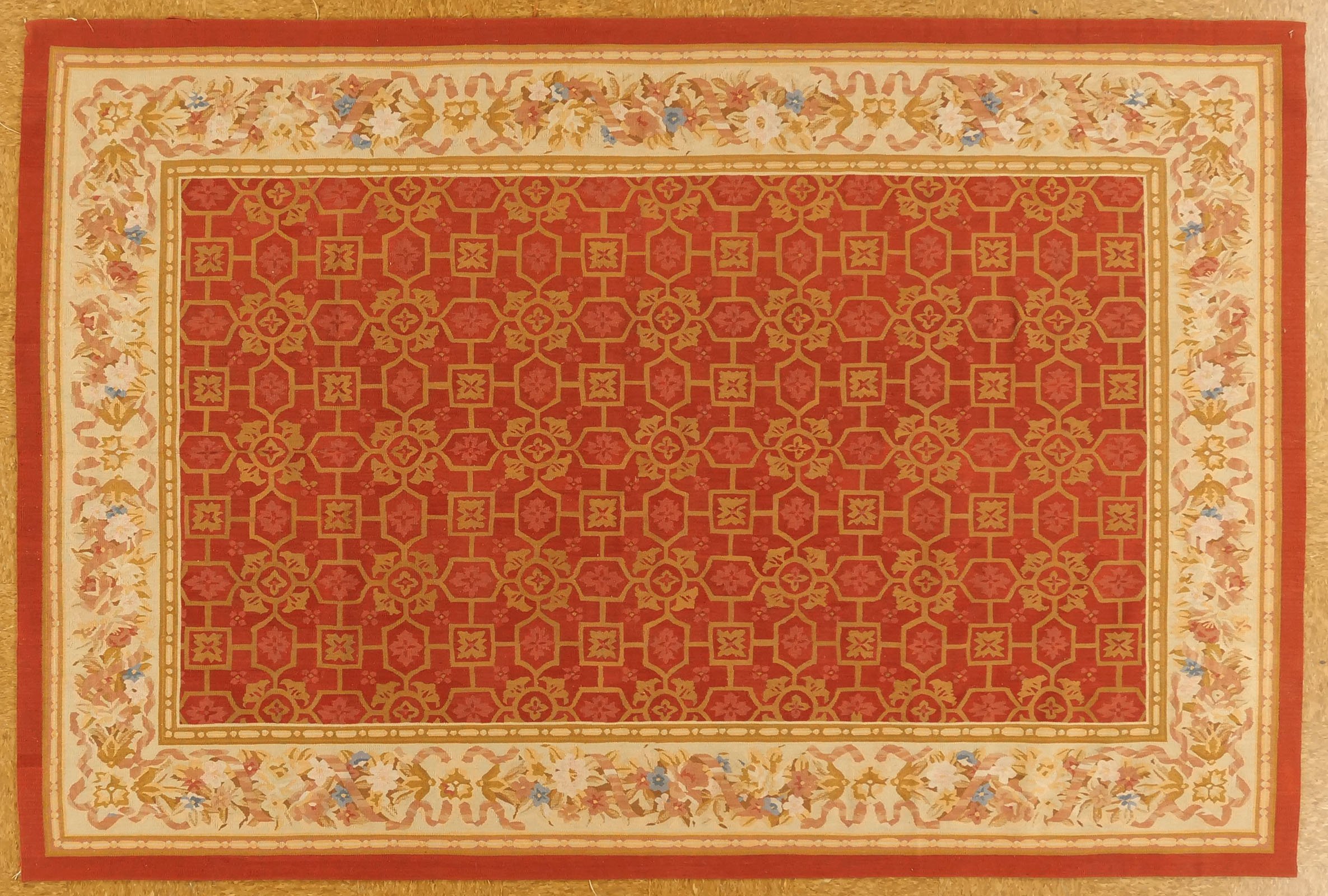 6 x 9 Aubusson Rug 9660