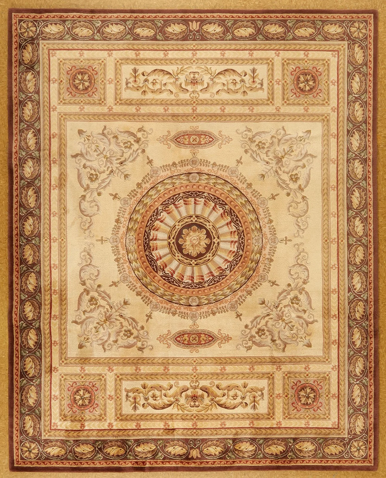 8.2 x 10.3 Savonnerie 26Q S-9468 Empire Style