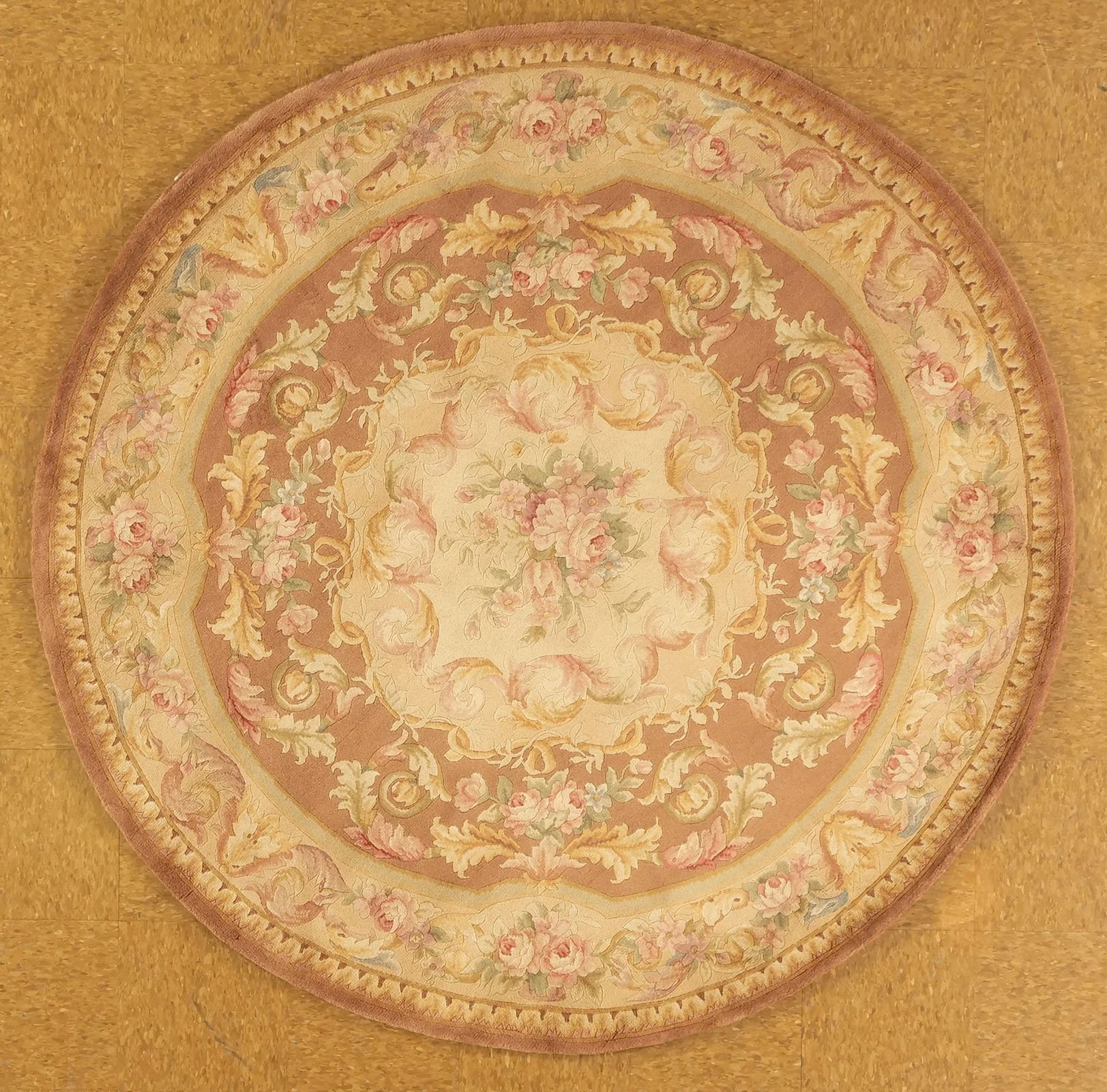 6 x 6 Savonnerie Rug  SV-72