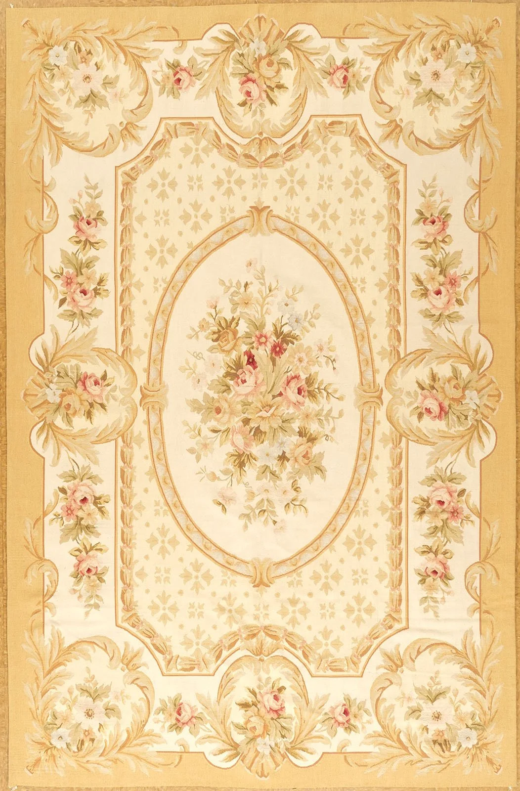 6.1 x 9.3 Aubusson Rug 9723