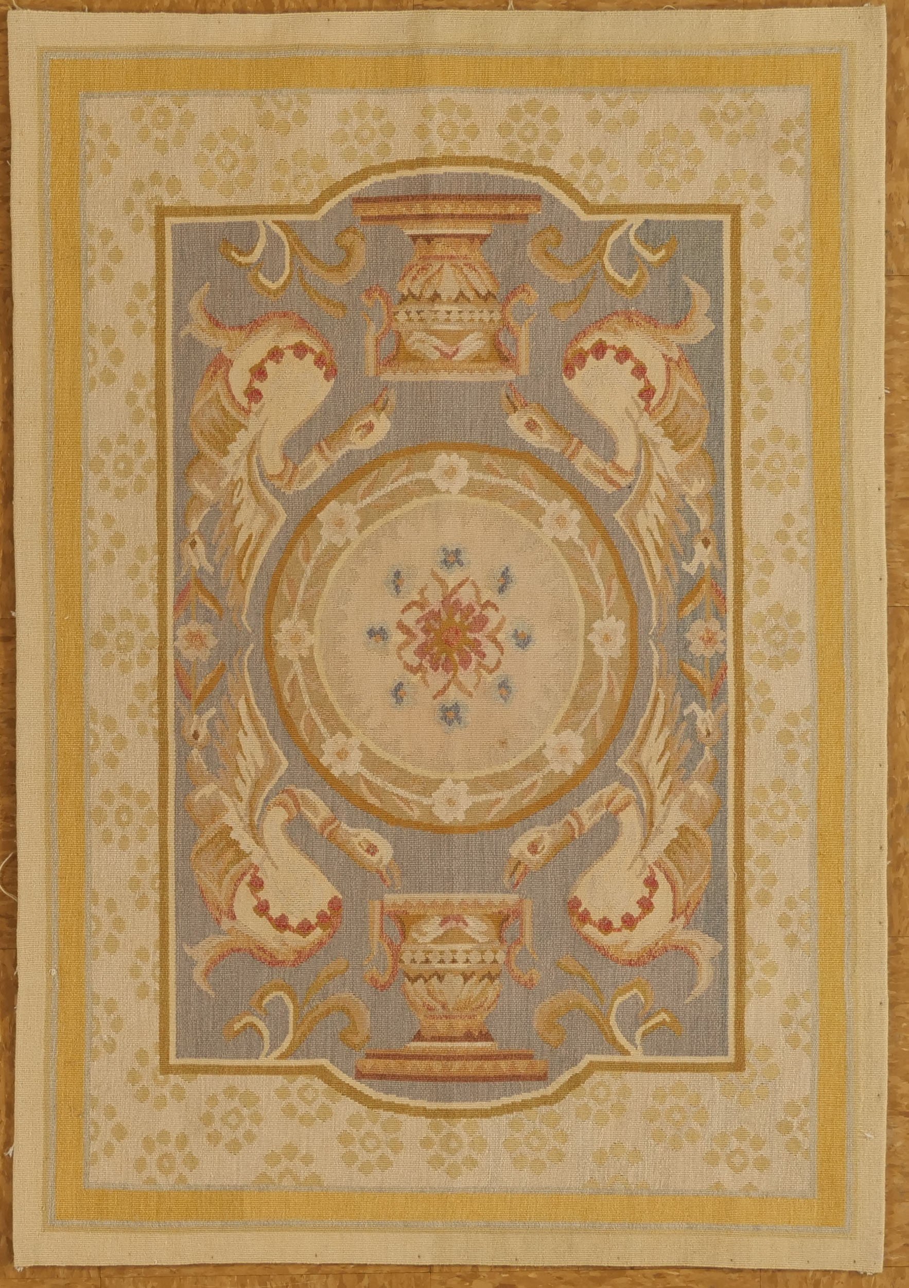 2.8 x 3.10 Aubusson Rug 9707