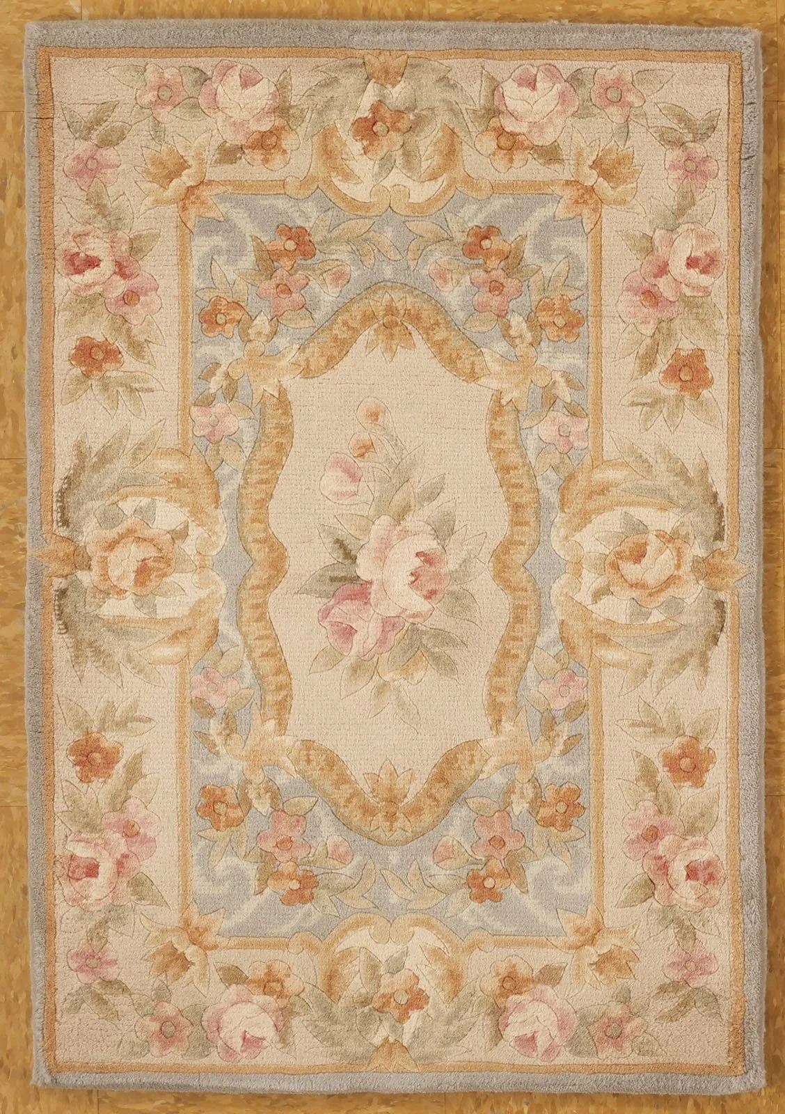 2 x 3 Savonnerie Rug SV-12-Blue