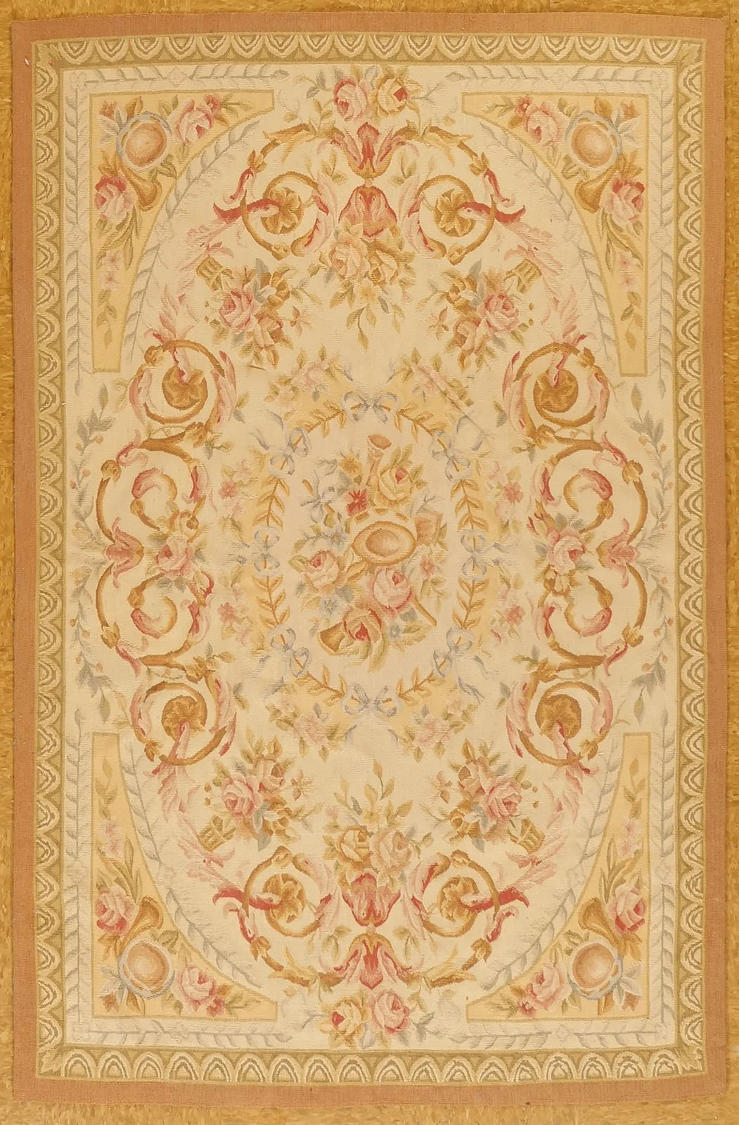 4 x 6 Aubusson Rug 9818