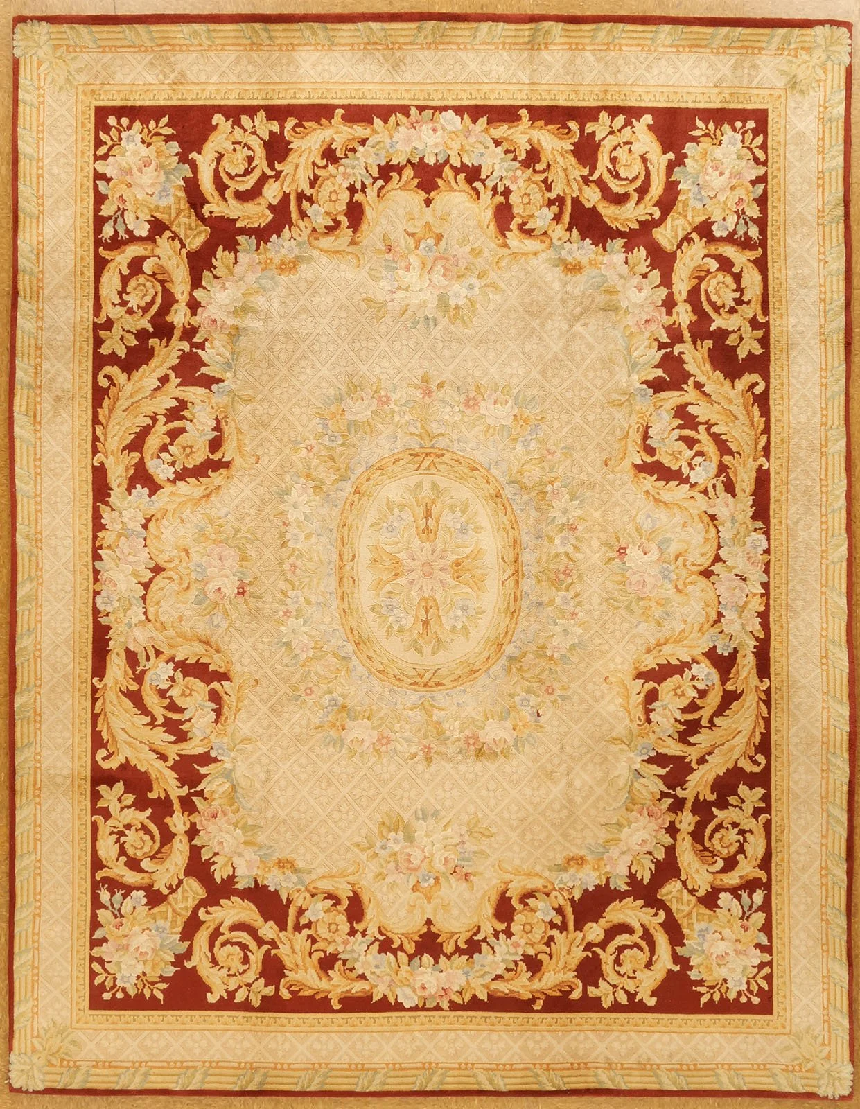 8 x 10.4 Savonnerie Rug SV-9828