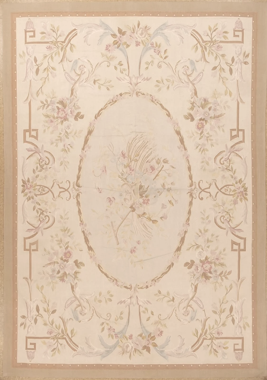 9.8 x 14 Aubusson Rug 1304