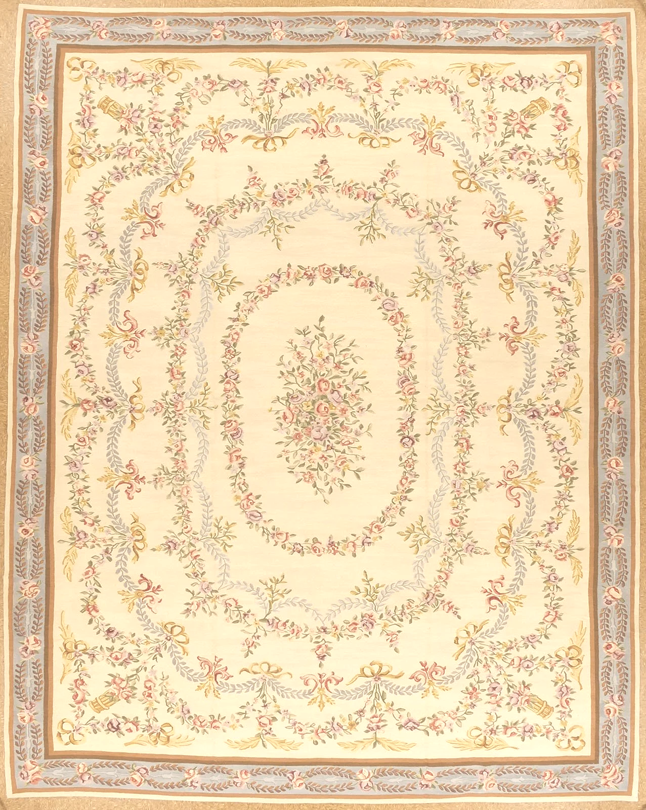 12.1 x 15.2 Abadjian Aubusson Carpet 917-A