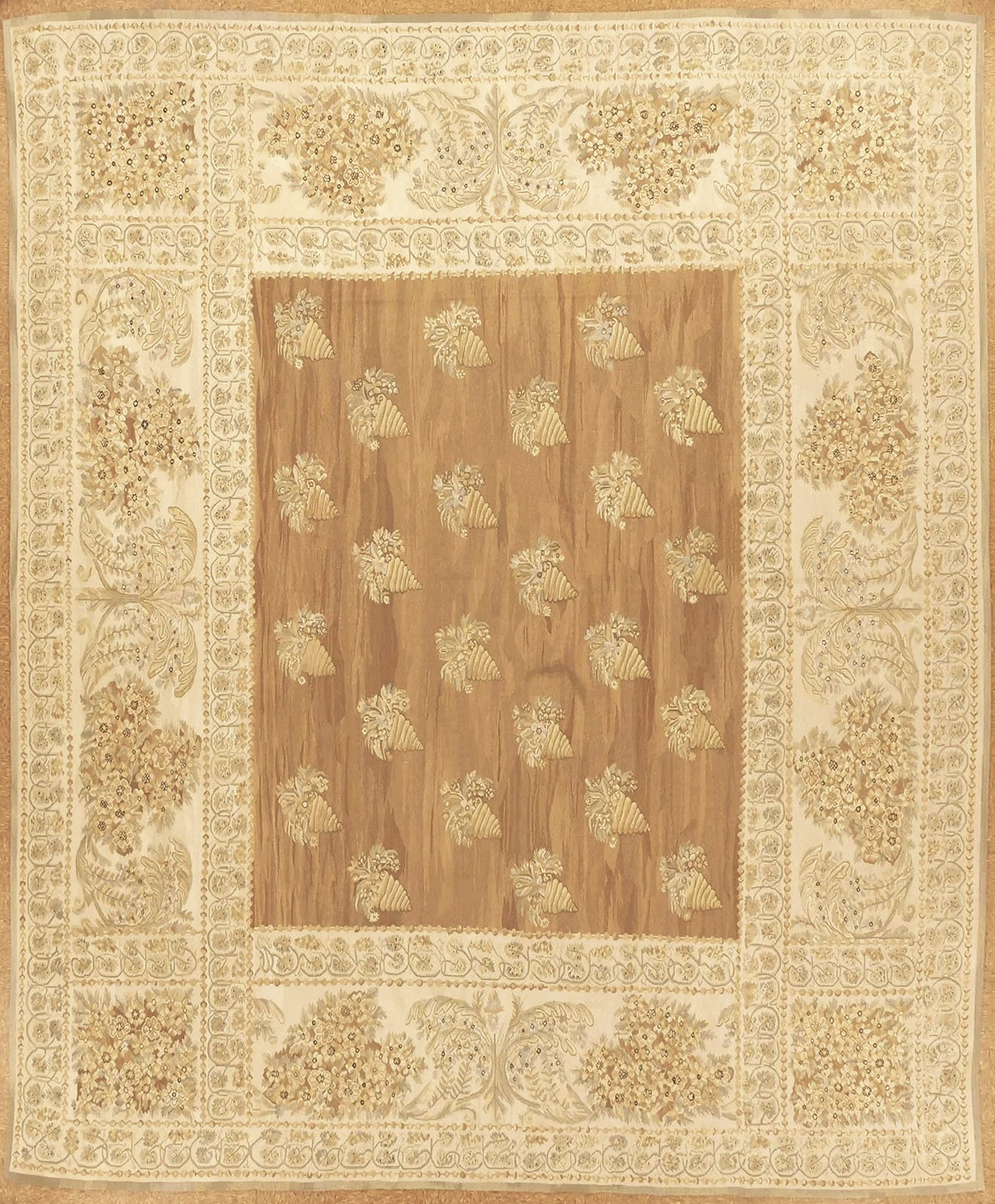 12.5 x 14.11 Abadjian Aubusson Rug 915a # 101222