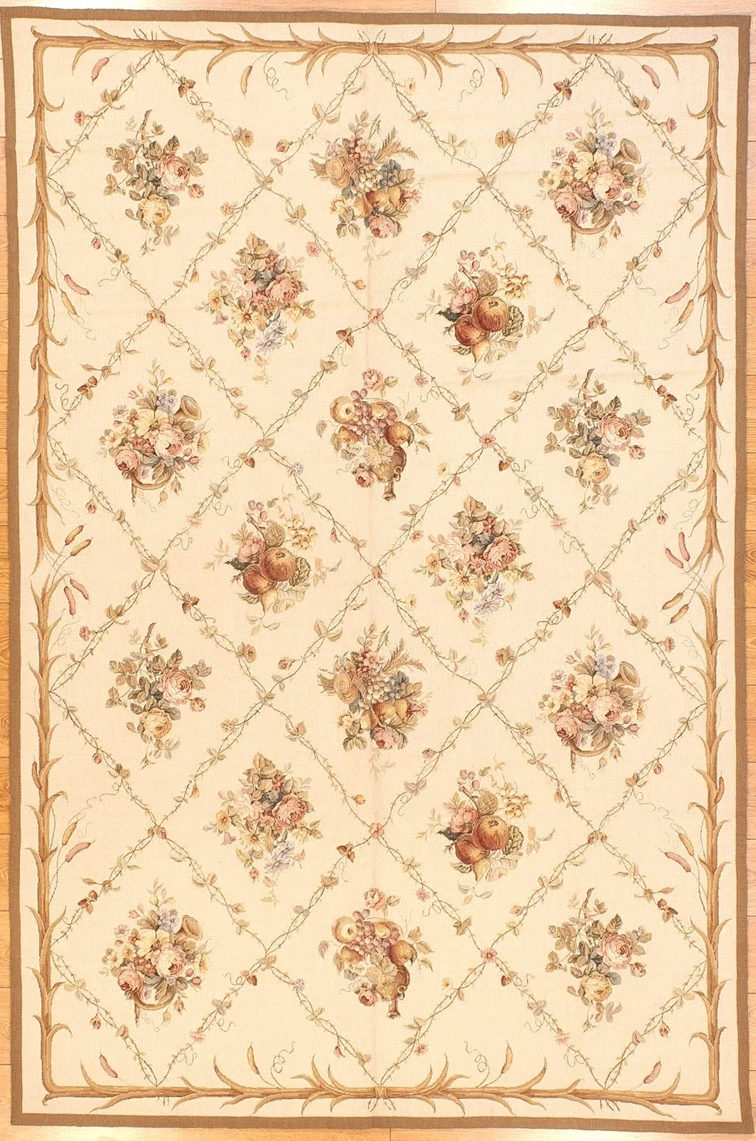 6 x 9.2 Petitpoint Rug SM-1
