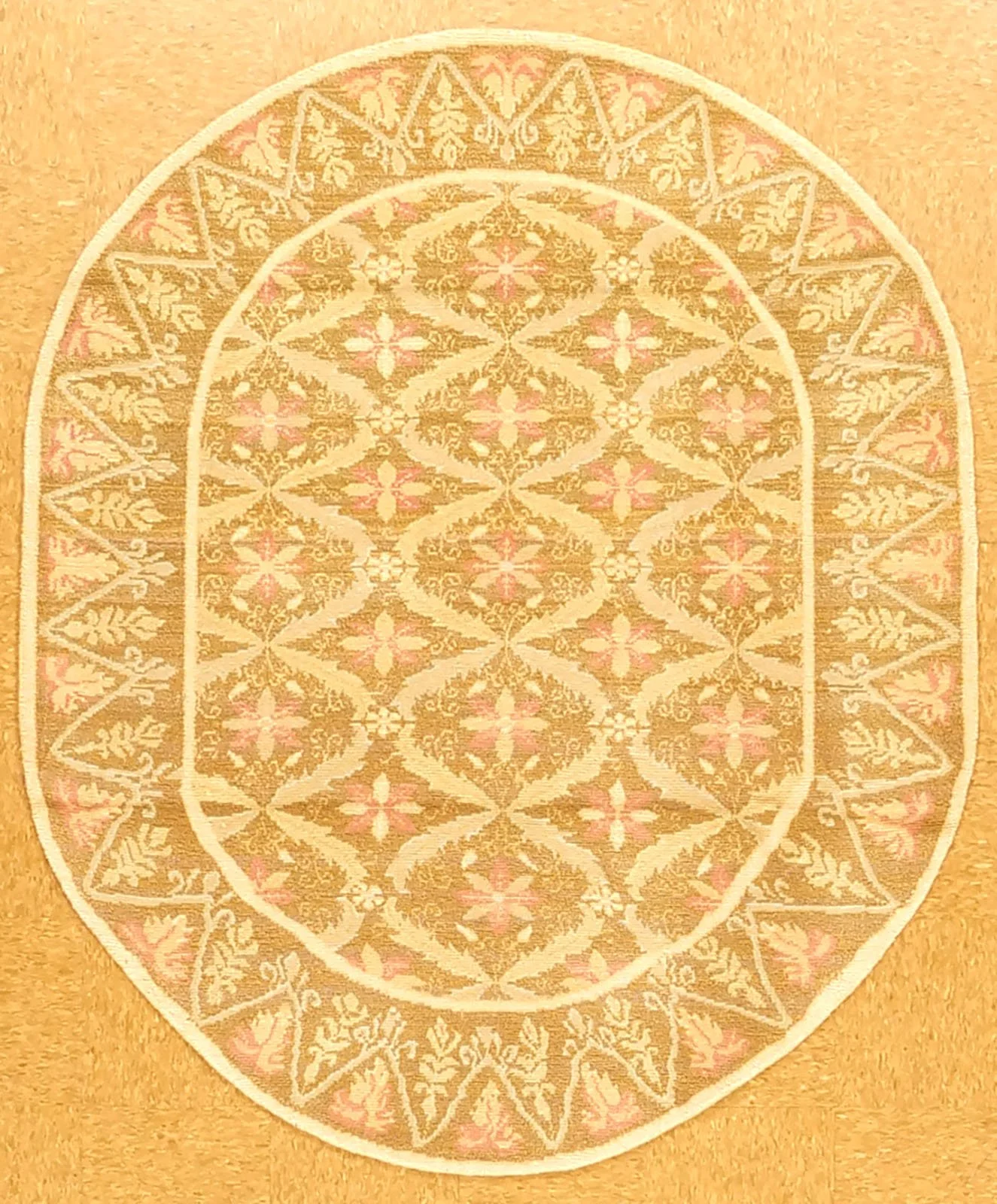 5.1 x 6.1 Abadjian High Low Oval