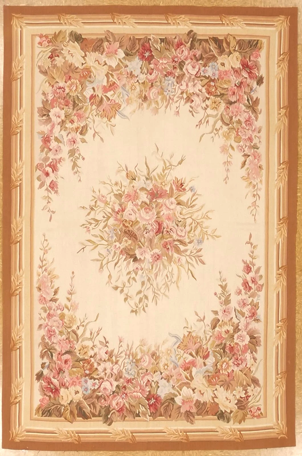 5.3 x 8 Aubusson Rug 1242